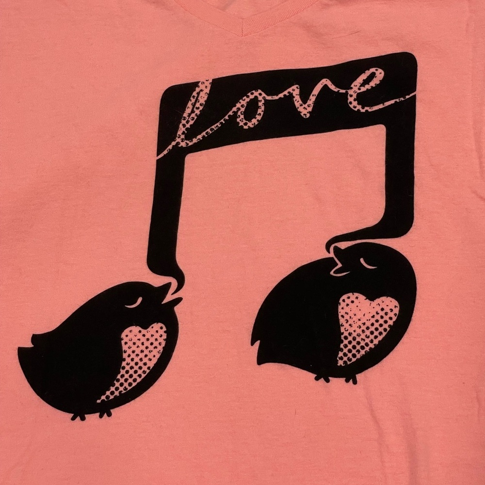 Gap x Threadless - Pink Song Bird T-Shirt